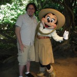 James Dean and safari Minnie James Dean and safari Minnie